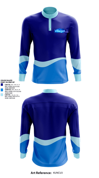 Quarter Zip Jacket, Villegas, Men's Soccer, Teamtime, Team time, sublimation, custom sports apparel, team uniforms, spirit wear, spiritwear, sports uniforms, custom shirts, team store, custom team store, fundraiser sports, apparel fundraiser