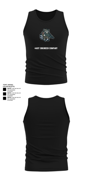 Tank Top, 441st Engineer Company, Army, Teamtime, Team time, sublimation, custom sports apparel, team uniforms, spirit wear, spiritwear, sports uniforms, custom shirts, team store, custom team store, fundraiser sports, apparel fundraiser