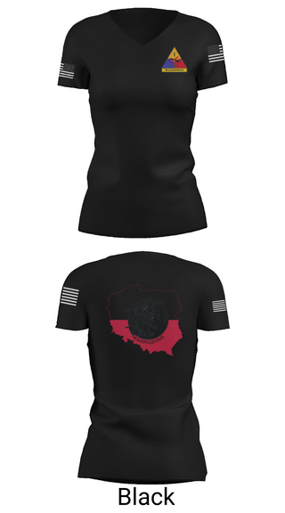 Womens Short Sleeve Vneck Shirt, 261st BSC CAVEMAN PLT, , Teamtime, Team time, sublimation, custom sports apparel, team uniforms, spirit wear, spiritwear, sports uniforms, custom shirts, team store, custom team store, fundraiser sports, apparel fundraiser