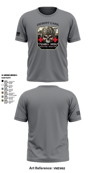 Short Sleeve Performance Shirt, 7248th MSU, , Teamtime, Team time, sublimation, custom sports apparel, team uniforms, spirit wear, spiritwear, sports uniforms, custom shirts, team store, custom team store, fundraiser sports, apparel fundraiser