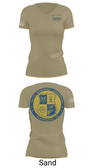 Womens Short Sleeve Vneck Shirt, Naval Research Lab, , Teamtime, Team time, sublimation, custom sports apparel, team uniforms, spirit wear, spiritwear, sports uniforms, custom shirts, team store, custom team store, fundraiser sports, apparel fundraiser