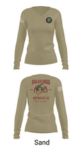 1SFG(A), 3rd BN, BSC 1945772 Women's Long Sleeve V-neck Shirt - 97