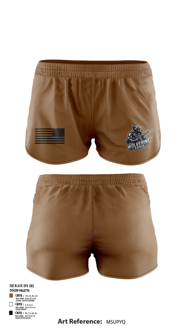 Ranger Panties, Wolverine Arms, , Teamtime, Team time, sublimation, custom sports apparel, team uniforms, spirit wear, spiritwear, sports uniforms, custom shirts, team store, custom team store, fundraiser sports, apparel fundraiser