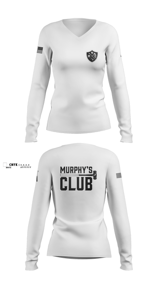 Womens Long Sleeve Vneck Shirt, UofSC Army ROTC, Army, Teamtime, Team time, sublimation, custom sports apparel, team uniforms, spirit wear, spiritwear, sports uniforms, custom shirts, team store, custom team store, fundraiser sports, apparel fundraiser