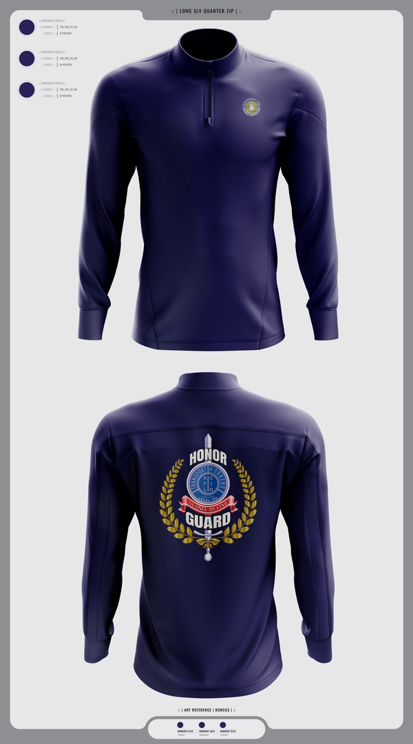 Quarter Zip Jacket, Twu Local 100 Ceremonial Unit & Honor Guard, Golf, Teamtime, Team time, sublimation, custom sports apparel, team uniforms, spirit wear, spiritwear, sports uniforms, custom shirts, team store, custom team store, fundraiser sports, apparel fundraiser