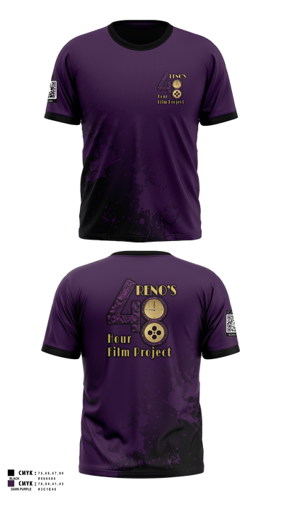 48 Hour Film Project 51622161 Short Sleeve Performance Shirt - 1