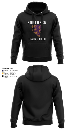 Hoodie, Southern Middle School Track and Field, Track & Field, Teamtime, Team time, sublimation, custom sports apparel, team uniforms, spirit wear, spiritwear, sports uniforms, custom shirts, team store, custom team store, fundraiser sports, apparel fundraiser