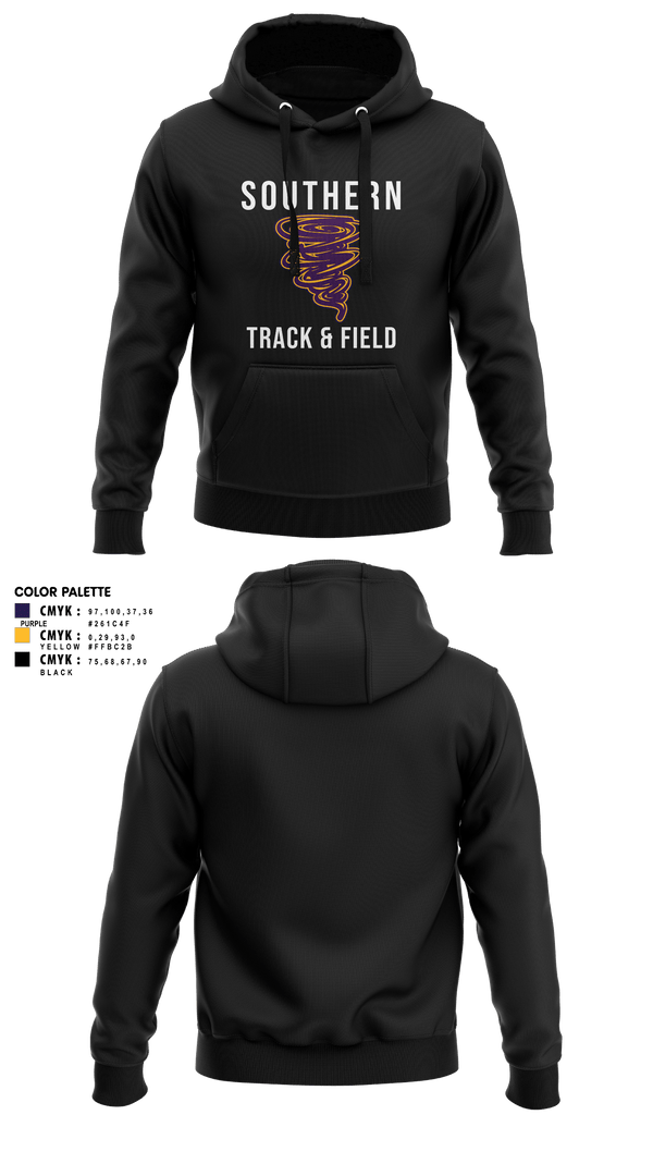 Hoodie, Southern Middle School Track and Field, Track & Field, Teamtime, Team time, sublimation, custom sports apparel, team uniforms, spirit wear, spiritwear, sports uniforms, custom shirts, team store, custom team store, fundraiser sports, apparel fundraiser