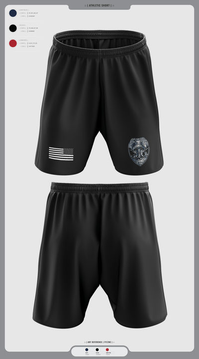 San marcos police - field force 1789471 Athletic Shorts With Pockets - 2