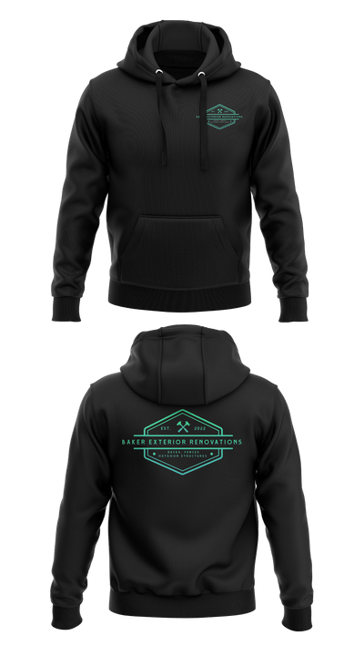 Baker Exterior Renovations 20457764 Hoodie - 41