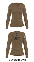 Special Operations Team 76879429 Women's Long Sleeve V-neck Shirt - 16