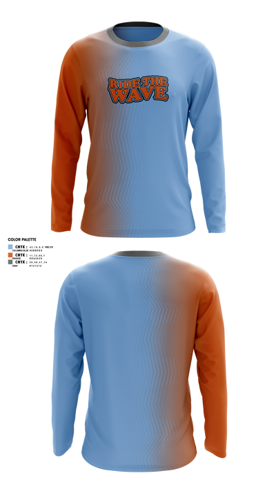 Carolina Riptide 96091150 Long Sleeve Performance Shirt 8