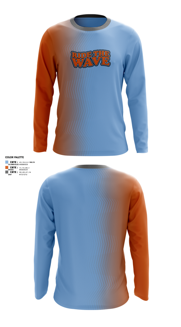 Long Sleeve Performance Shirt, Carolina Riptide, Baseball, Teamtime, Team time, sublimation, custom sports apparel, team uniforms, spirit wear, spiritwear, sports uniforms, custom shirts, team store, custom team store, fundraiser sports, apparel fundraiser