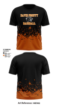 David Prouty Panthers Baseball 83165856 Short Sleeve Performance Shirt - 1