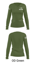 1-31 ALPHA 58209516 Women's Long Sleeve V-neck Shirt - 57