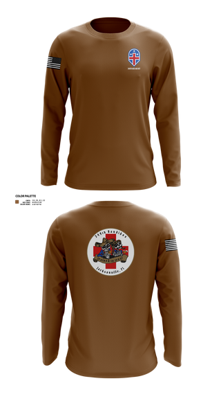 Long Sleeve Performance Shirt, 349th Medical Augmentation Det., , Teamtime, Team time, sublimation, custom sports apparel, team uniforms, spirit wear, spiritwear, sports uniforms, custom shirts, team store, custom team store, fundraiser sports, apparel fundraiser