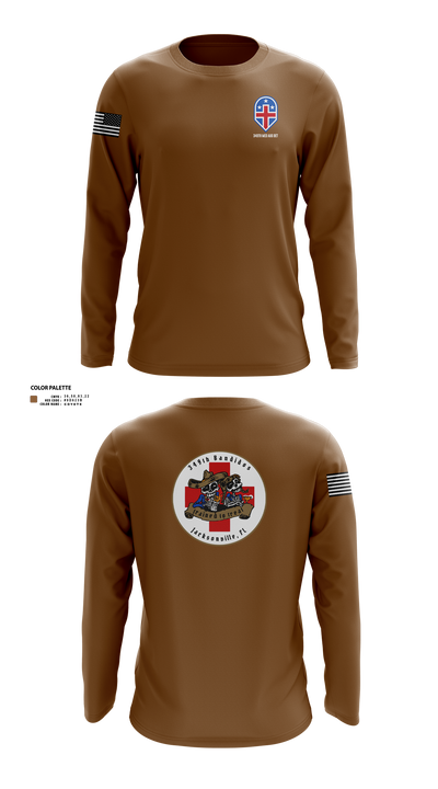 349th Medical Augmentation Det. 9744755 Long Sleeve Performance Shirt 2