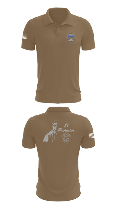 California Highway Patrol 18919595 Short Sleeve Performance Polo - 7