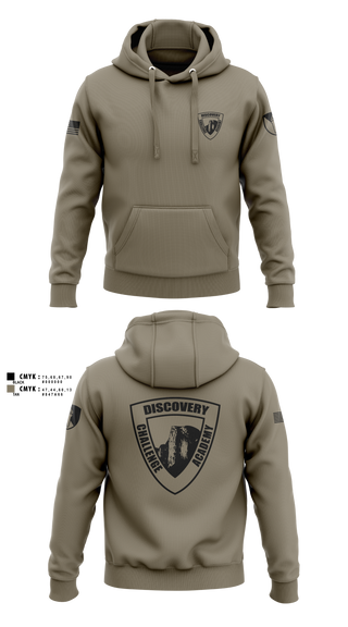 Hoodie, Discovery ChalleNGe Academy, , Teamtime, Team time, sublimation, custom sports apparel, team uniforms, spirit wear, spiritwear, sports uniforms, custom shirts, team store, custom team store, fundraiser sports, apparel fundraiser