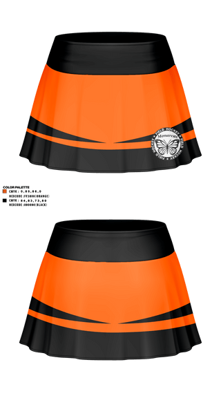 Skort, Monarcas, Field Hockey, Teamtime, Team time, sublimation, custom sports apparel, team uniforms, spirit wear, spiritwear, sports uniforms, custom shirts, team store, custom team store, fundraiser sports, apparel fundraiser