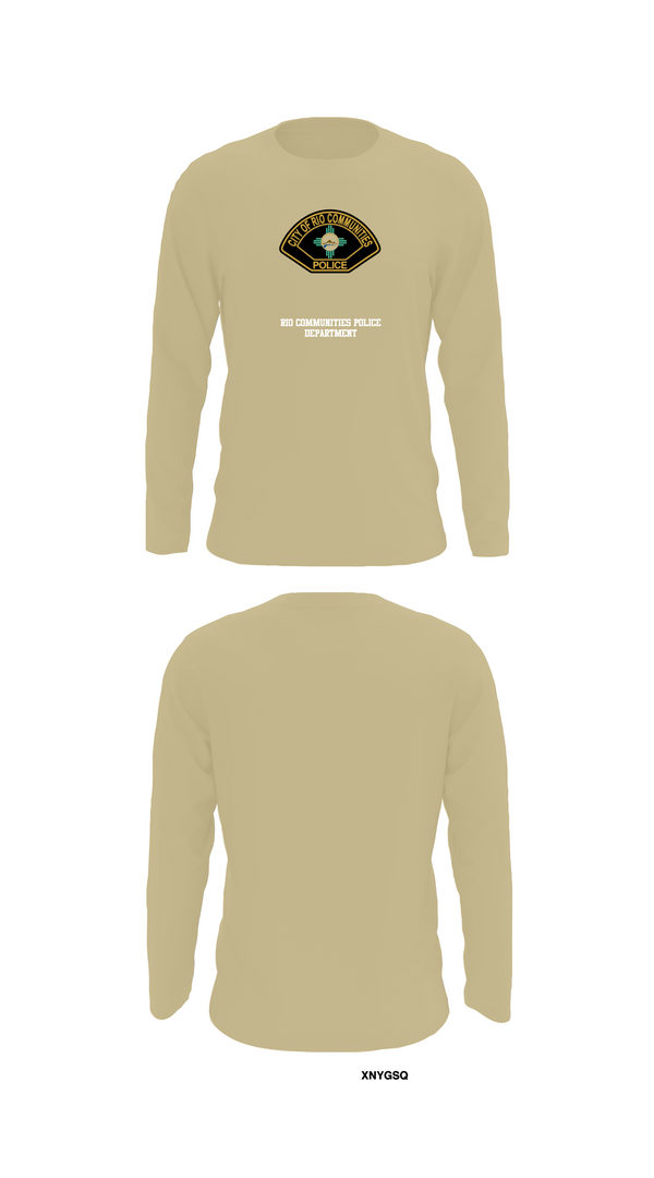 Long Sleeve Performance Shirt, Rio Communities Police Department, , Teamtime, Team time, sublimation, custom sports apparel, team uniforms, spirit wear, spiritwear, sports uniforms, custom shirts, team store, custom team store, fundraiser sports, apparel fundraiser