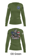 Bravo Company Bulldogs 26926733 Women's Long Sleeve V-neck Shirt - 57