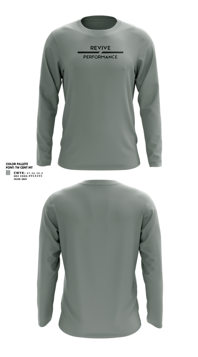 Revive Performance 88598439 Long Sleeve Performance Shirt 16
