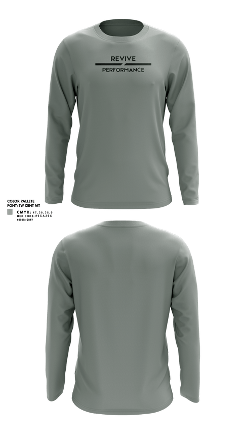 Long Sleeve Performance Shirt, Revive Performance, , Teamtime, Team time, sublimation, custom sports apparel, team uniforms, spirit wear, spiritwear, sports uniforms, custom shirts, team store, custom team store, fundraiser sports, apparel fundraiser
