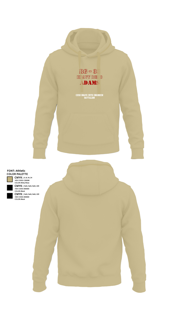 Hoodie, CESD Bravo 35th Engineer Battalion, , Teamtime, Team time, sublimation, custom sports apparel, team uniforms, spirit wear, spiritwear, sports uniforms, custom shirts, team store, custom team store, fundraiser sports, apparel fundraiser