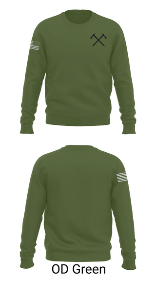 Crew Neck Sweatshirt, 1310, Army, Teamtime, Team time, sublimation, custom sports apparel, team uniforms, spirit wear, spiritwear, sports uniforms, custom shirts, team store, custom team store, fundraiser sports, apparel fundraiser