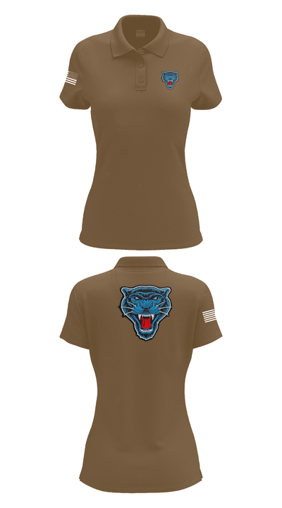 Blue Panthers 97909853 Women's Short Sleeve Performance Polo  - 15