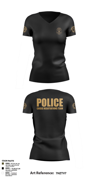 Womens Short Sleeve Vneck Shirt, MCPD CNT, Police, Teamtime, Team time, sublimation, custom sports apparel, team uniforms, spirit wear, spiritwear, sports uniforms, custom shirts, team store, custom team store, fundraiser sports, apparel fundraiser