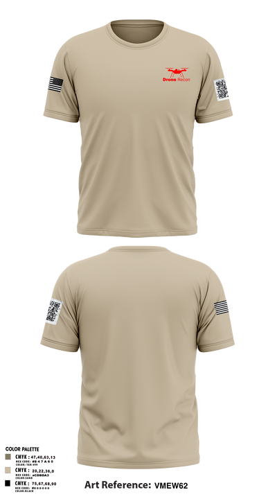Drone Recon 84902337 Old School Cotton Feel Shirt - 5