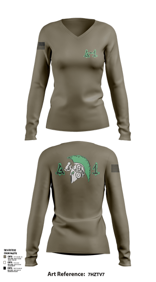 Womens Long Sleeve Vneck Shirt, Greeks, Army, Teamtime, Team time, sublimation, custom sports apparel, team uniforms, spirit wear, spiritwear, sports uniforms, custom shirts, team store, custom team store, fundraiser sports, apparel fundraiser