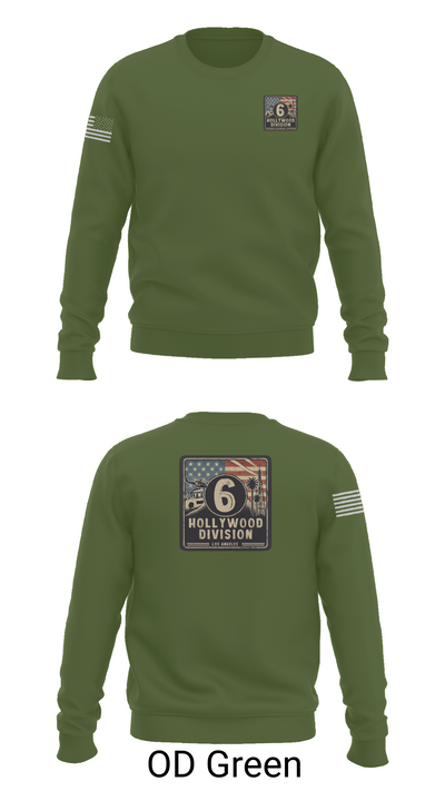 Hollywood Division 53010755 Crew Neck Sweatshirt - 43