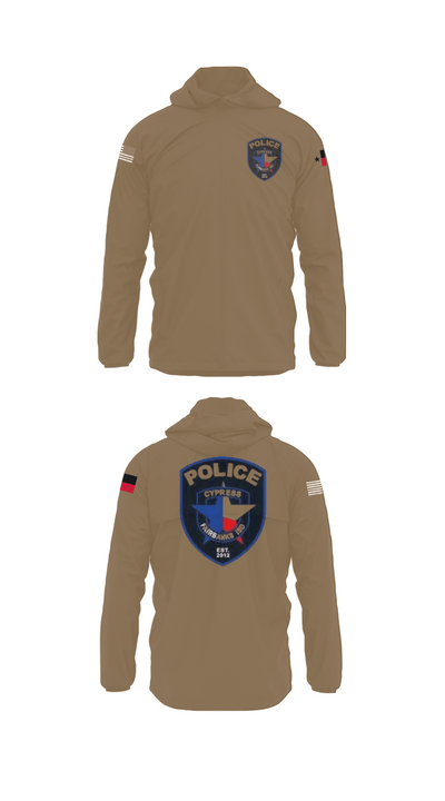 Cypress- Fairbanks ISD Police Department 56419862 Windbreaker - 1
