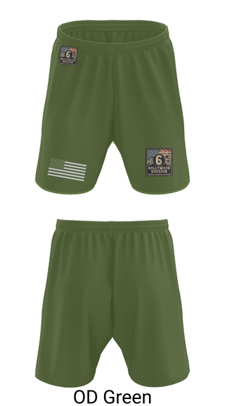 Athletic Shorts With Pockets, Hollywood Division, Police, Teamtime, Team time, sublimation, custom sports apparel, team uniforms, spirit wear, spiritwear, sports uniforms, custom shirts, team store, custom team store, fundraiser sports, apparel fundraiser