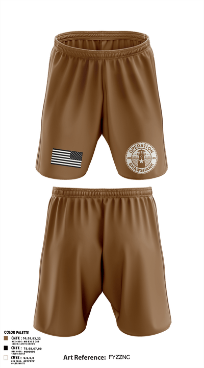 Operation Shawshank Athletic Shorts With Pockets - 10