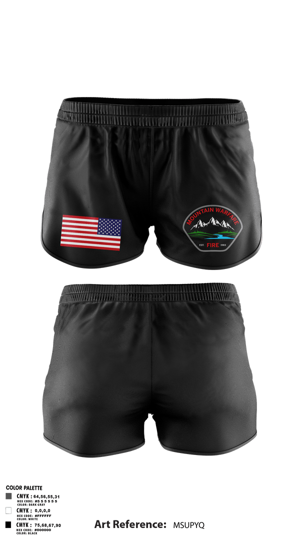 Ranger Panties, Marine corps mountain warfare training center fire and emergency services, Fire Department, Teamtime, Team time, sublimation, custom sports apparel, team uniforms, spirit wear, spiritwear, sports uniforms, custom shirts, team store, custom team store, fundraiser sports, apparel fundraiser