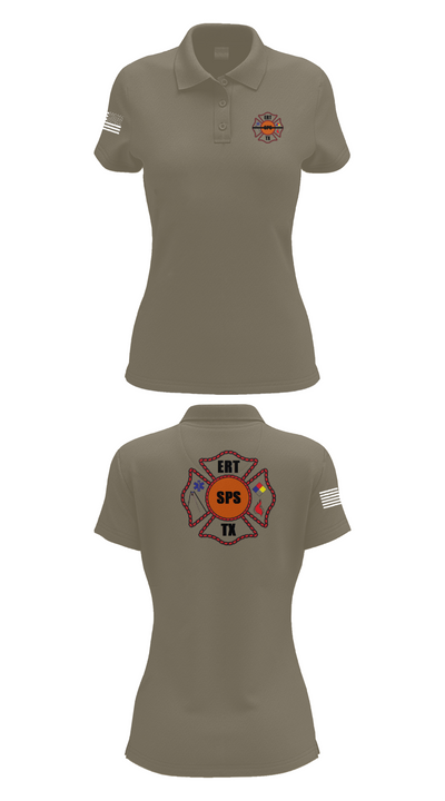 Plant X ERT 7276116 Women's Short Sleeve Performance Polo  - 75