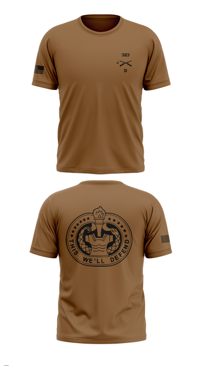 D 4-323 7608316 Short Sleeve Performance Shirt - 8