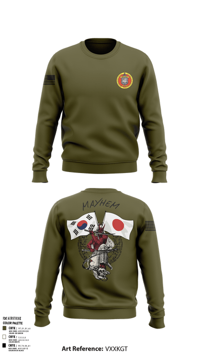 3/11 Mayhem 49305412 Crew Neck Sweatshirt - 107