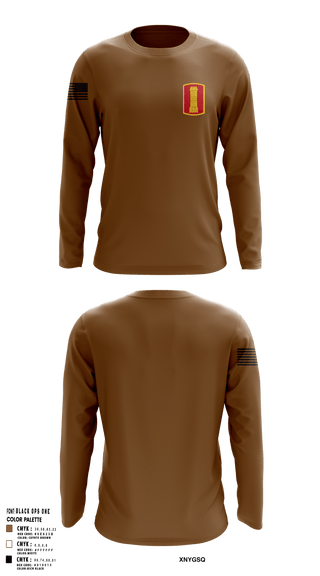 Long Sleeve Performance Shirt, 197th field artillery brigade, , Teamtime, Team time, sublimation, custom sports apparel, team uniforms, spirit wear, spiritwear, sports uniforms, custom shirts, team store, custom team store, fundraiser sports, apparel fundraiser