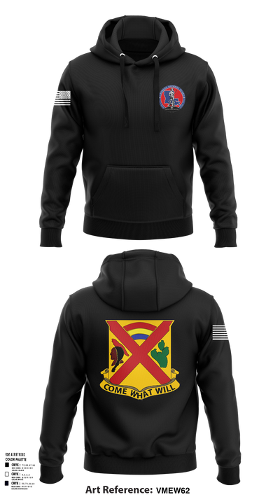 Charley troop 2-108 CAV 33316254 Hoodie - 104