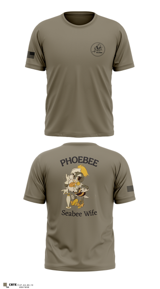 Short Sleeve Performance Shirt, Seabee Wifes, Navy, Teamtime, Team time, sublimation, custom sports apparel, team uniforms, spirit wear, spiritwear, sports uniforms, custom shirts, team store, custom team store, fundraiser sports, apparel fundraiser
