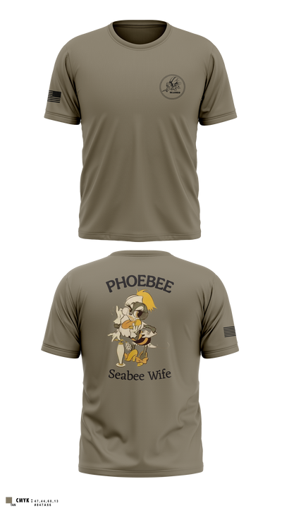 Seabee Wifes 97636160 Short Sleeve Performance Shirt - 2