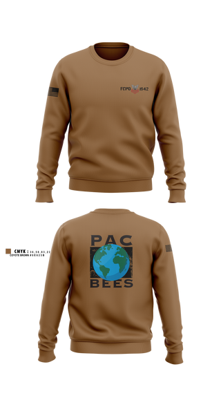 Crew Neck Sweatshirt, NMCB 4, Navy, Teamtime, Team time, sublimation, custom sports apparel, team uniforms, spirit wear, spiritwear, sports uniforms, custom shirts, team store, custom team store, fundraiser sports, apparel fundraiser