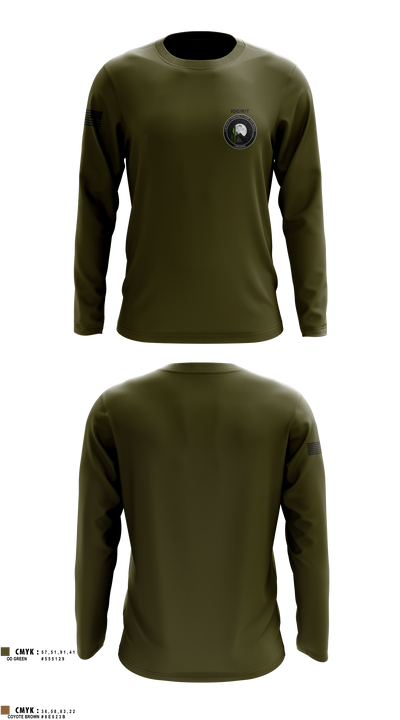 C CO 2-13th AVN REGT 33503079 Long Sleeve Performance Shirt 2