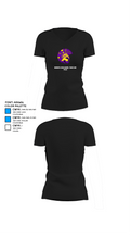 Mendota High School Track and Field 70023215 Women's Short Sleeve V-neck Shirt - 37