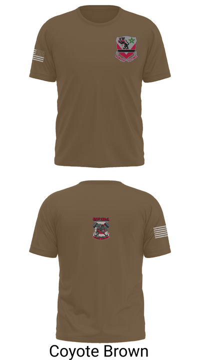 16th BEB 571st Company 8962391 Short Sleeve Performance Shirt - 16